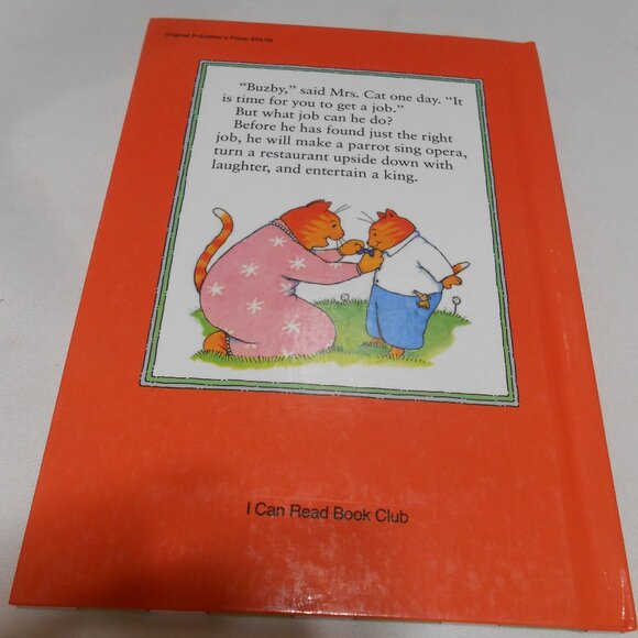 NEW kids HC Book : An I Can Read Buzby by Julia Hoban 📘 🎁 - Picture 8 of 9